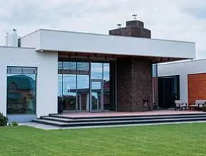 Имитация структурного фасада