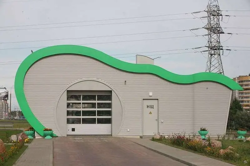 Панорамные ворота для автомойки Панорамные ворота для автомойки